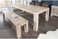 Table de salle à manger 200cm en bois d'acacia