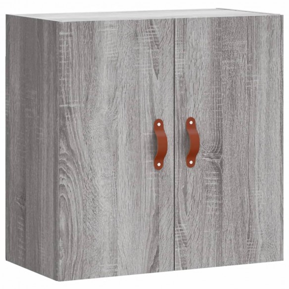 Armoire murale sonoma gris 60x31x60 cm bois d'ingénierie