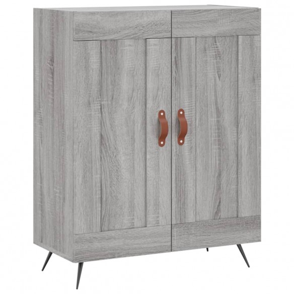 Buffet sonoma gris 69,5x34x90 cm bois d'ingénierie