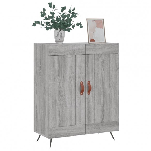 Buffet sonoma gris 69,5x34x90 cm bois d'ingénierie