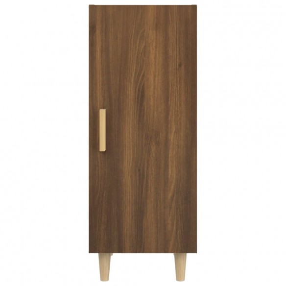 Buffet Chêne marron 34,5x34x90 cm Bois d'ingénierie