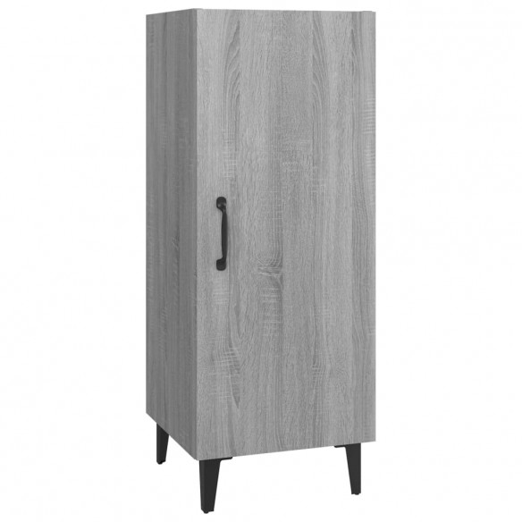 Buffet Sonoma gris 34,5x34x90 cm Bois d'ingénierie