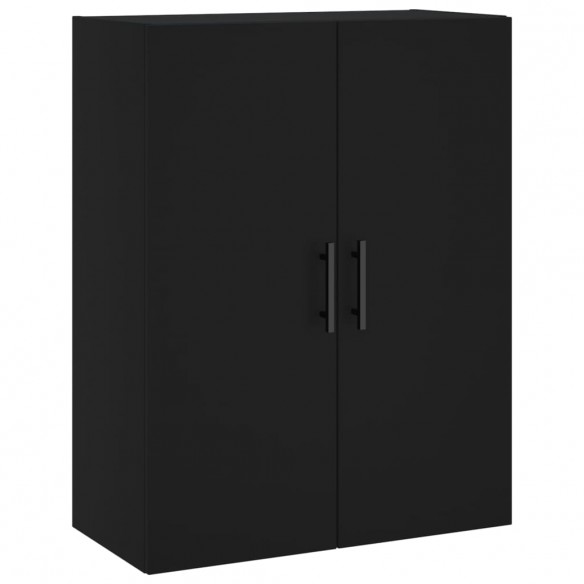 Armoire murale noir 69,5x34x90 cm