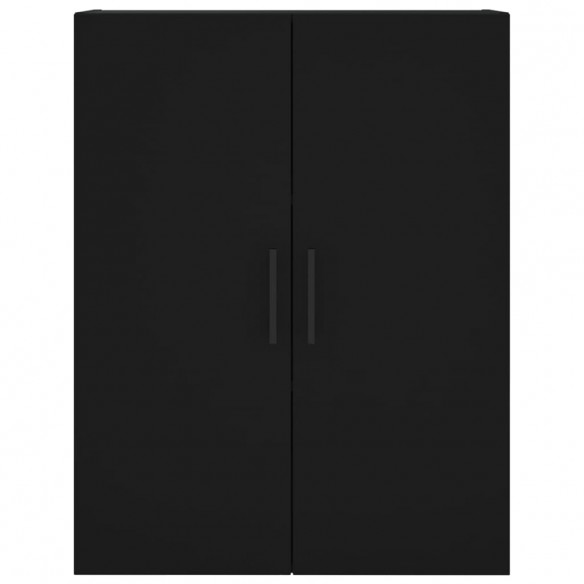 Armoire murale noir 69,5x34x90 cm