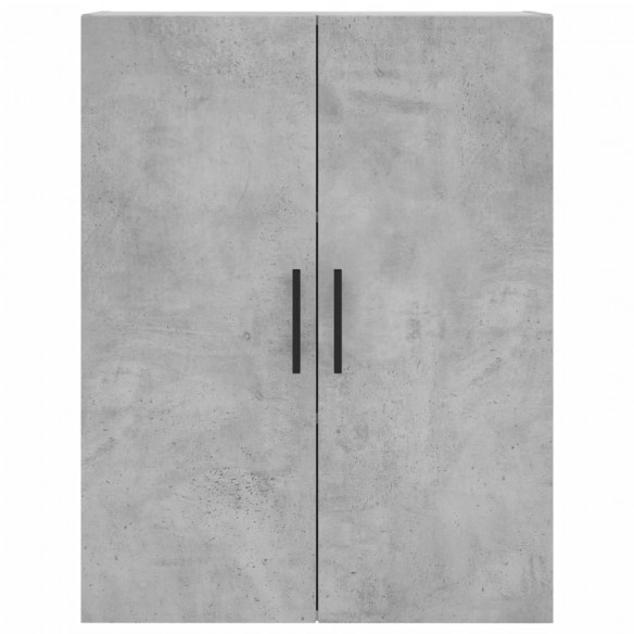 Armoires murales 2 pcs gris béton 69,5x34x90 cm