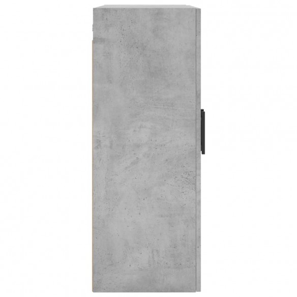 Armoires murales 2 pcs gris béton 69,5x34x90 cm