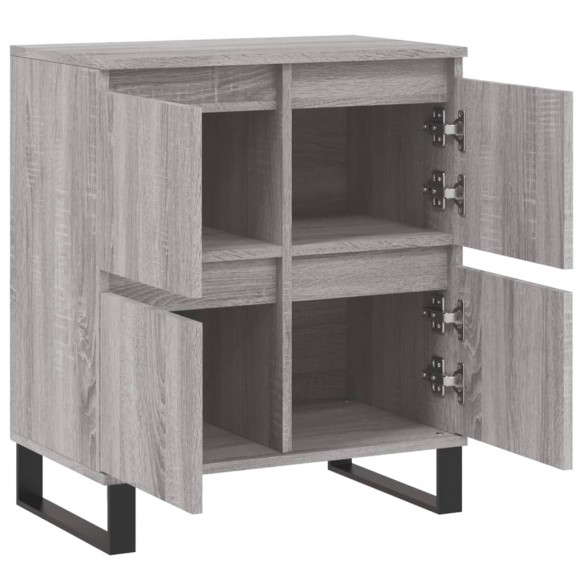 Buffet Sonoma gris 60x35x70 cm Bois d'ingénierie