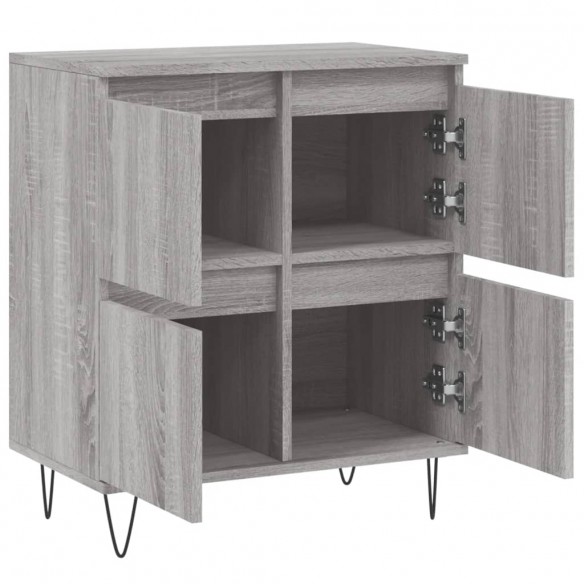 Buffet Sonoma gris 60x35x70 cm Bois d'ingénierie