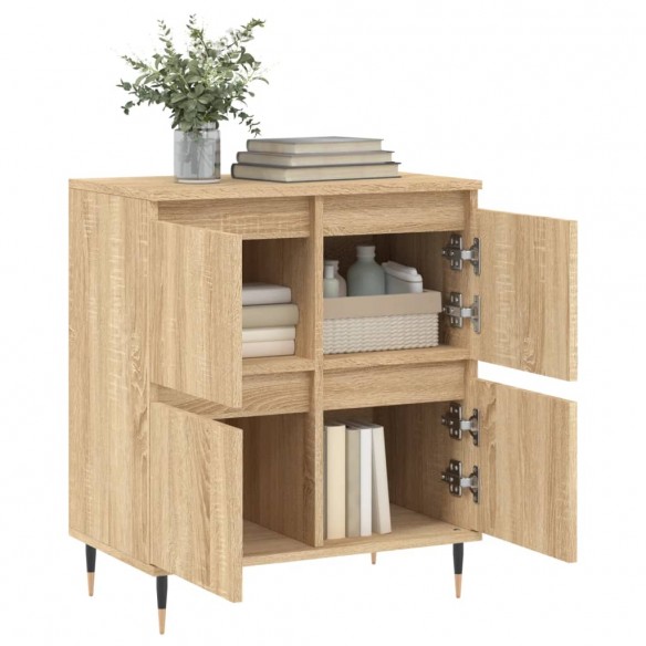 Buffet Chêne sonoma 60x35x70 cm Bois d'ingénierie