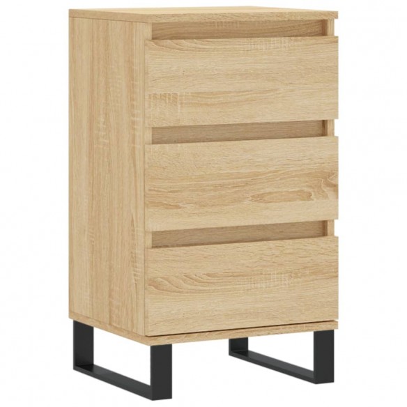 Buffet chêne sonoma 40x35x70 cm bois d'ingénierie