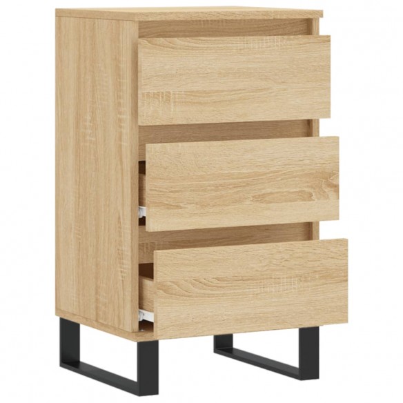 Buffet chêne sonoma 40x35x70 cm bois d'ingénierie