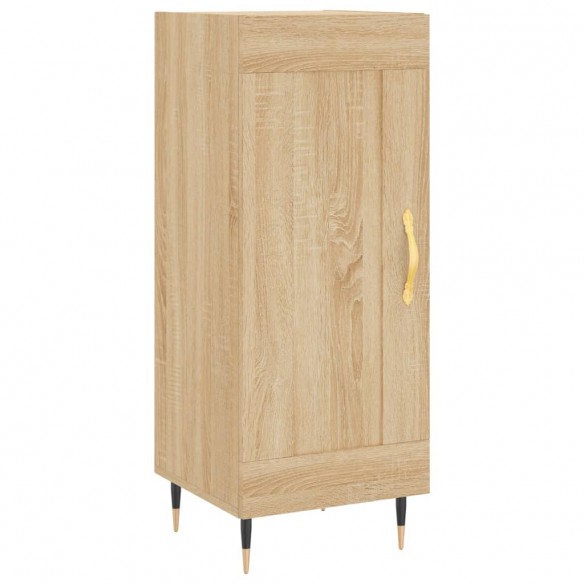 Buffet Chêne sonoma 34,5x34x90 cm Bois d'ingénierie