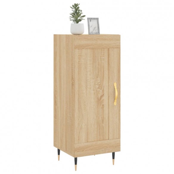 Buffet Chêne sonoma 34,5x34x90 cm Bois d'ingénierie