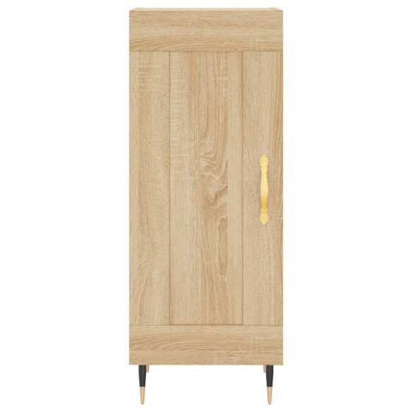 Buffet Chêne sonoma 34,5x34x90 cm Bois d'ingénierie