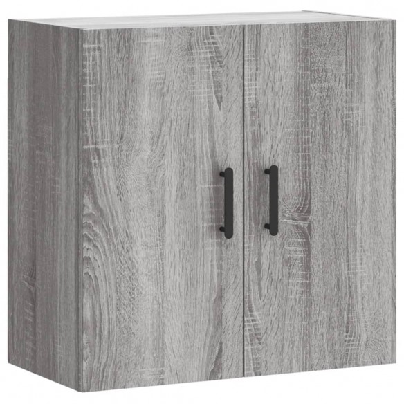 Armoire murale sonoma gris 60x31x60 cm bois d'ingénierie