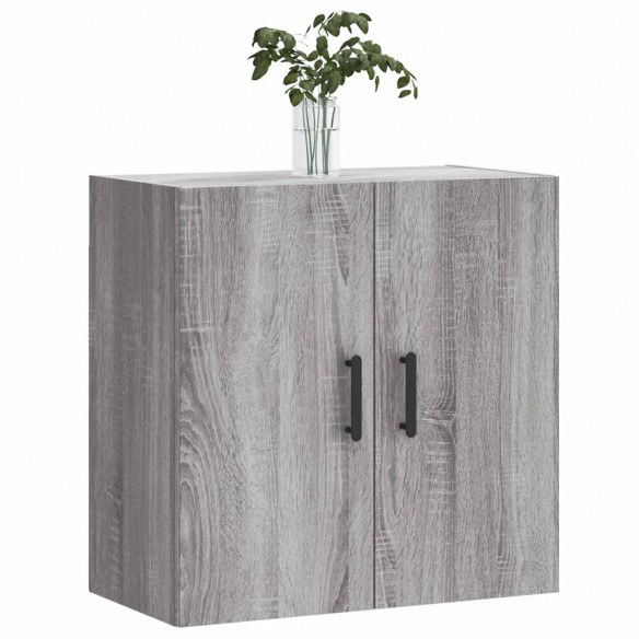 Armoire murale sonoma gris 60x31x60 cm bois d'ingénierie