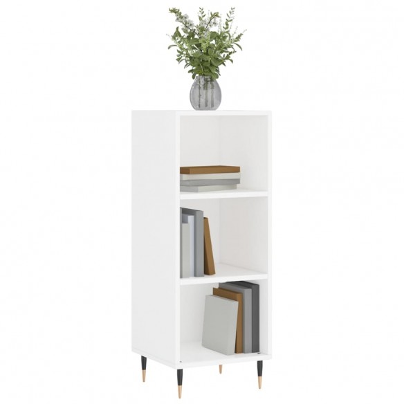 Buffet blanc 34,5x32,5x90 cm bois d'ingénierie