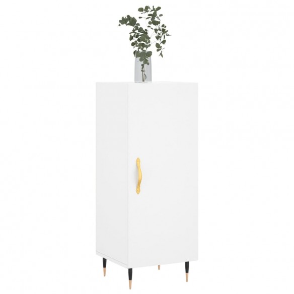 Buffet blanc 34,5x34x90 cm bois d'ingénierie