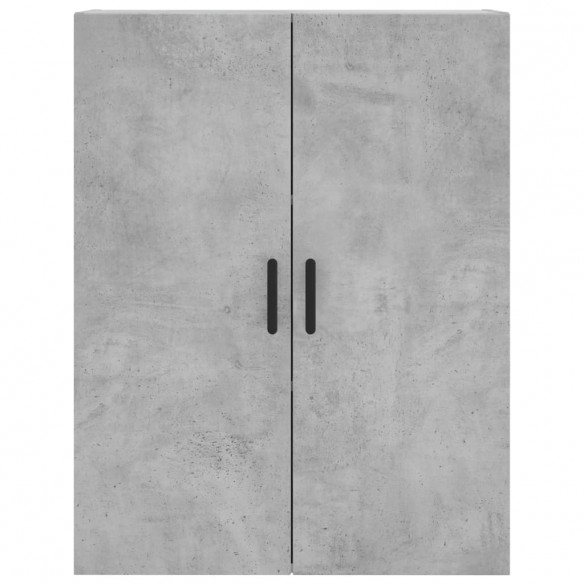 Armoire murale gris béton 69,5x34x90 cm