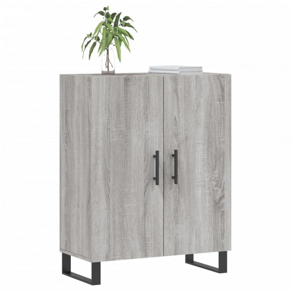 Buffet sonoma gris 69,5x34x90 cm bois d'ingénierie