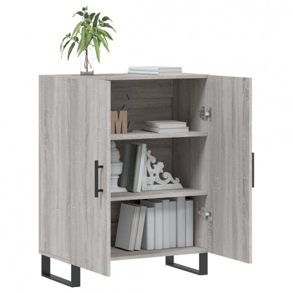 Buffet sonoma gris 69,5x34x90 cm bois d'ingénierie