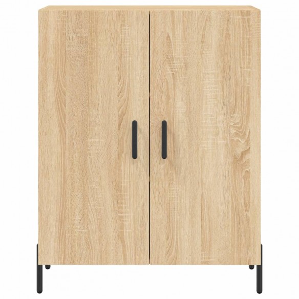 Buffet chêne sonoma 69,5x34x90 cm bois d'ingénierie