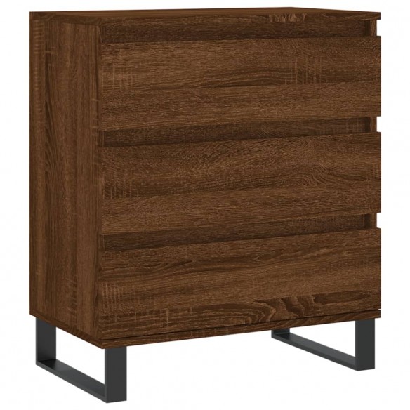 Buffet Chêne marron 60x35x70 cm Bois d'ingénierie