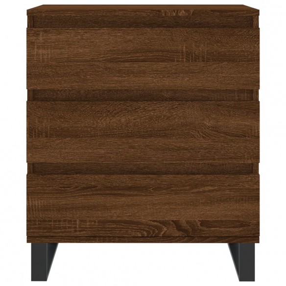 Buffet Chêne marron 60x35x70 cm Bois d'ingénierie