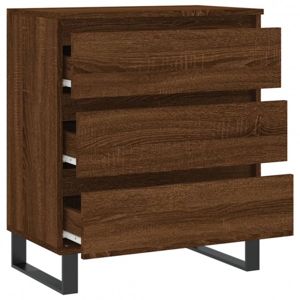 Buffet Chêne marron 60x35x70 cm Bois d'ingénierie