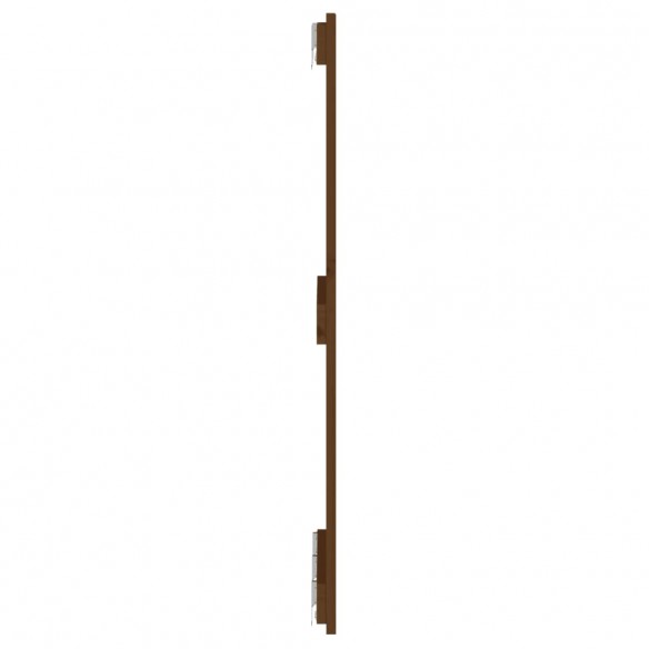 Tête de lit murale Marron miel 140x3x90 cm Bois massif de pin