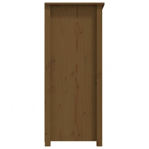 Buffet Marron miel 83x41,5x100 cm Bois massif de pin