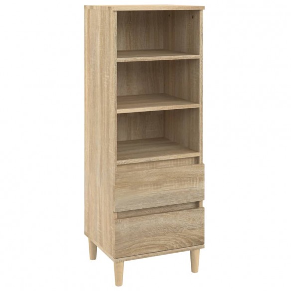 Buffet haut Chêne sonoma 40x36x110 cm Bois d'ingénierie