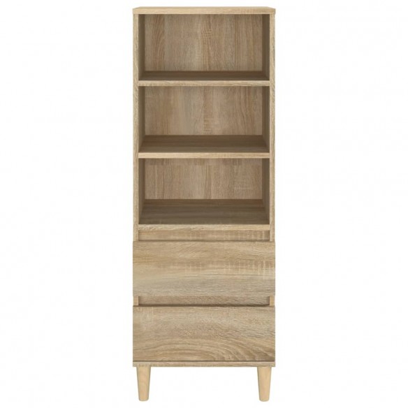 Buffet haut Chêne sonoma 40x36x110 cm Bois d'ingénierie