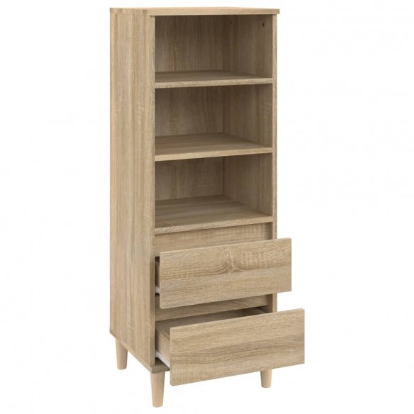 Buffet haut Chêne sonoma 40x36x110 cm Bois d'ingénierie