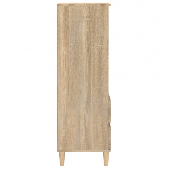 Buffet haut Chêne sonoma 40x36x110 cm Bois d'ingénierie