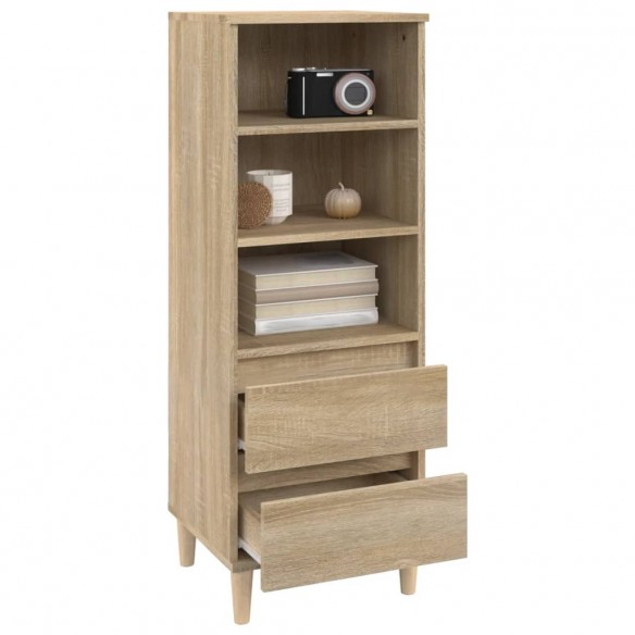 Buffet haut Chêne sonoma 40x36x110 cm Bois d'ingénierie