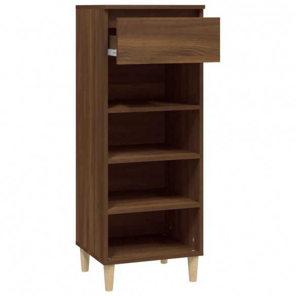 Armoire à chaussures Chêne marron 40x36x105cm Bois d'ingénierie