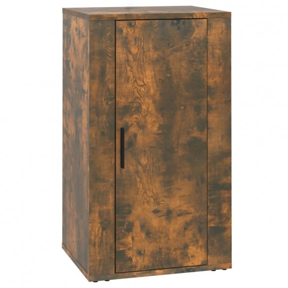 Buffet Chêne fumé 40x33x70 cm Bois d'ingénierie