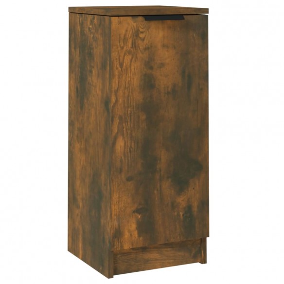 Buffet Chêne fumé 30x30x70 cm Bois d'ingénierie