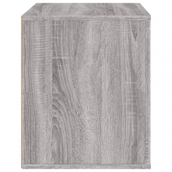 Table de chevet Sonoma gris 50x39x47 cm