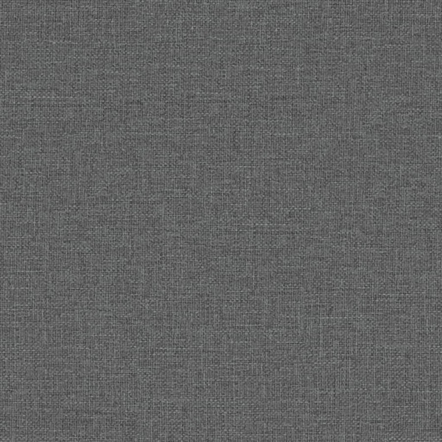 Banc Gris foncé 110x40x70 cm Tissu