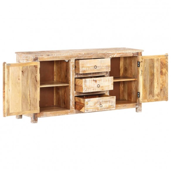 Buffet 151x40x75 cm Bois d'acacia brut