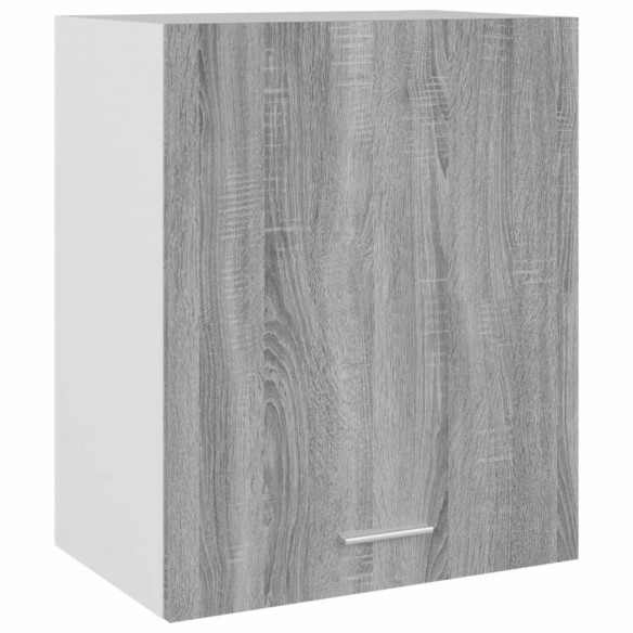 Armoire suspendue Sonoma gris 50x31x60 cm Bois d'ingénierie