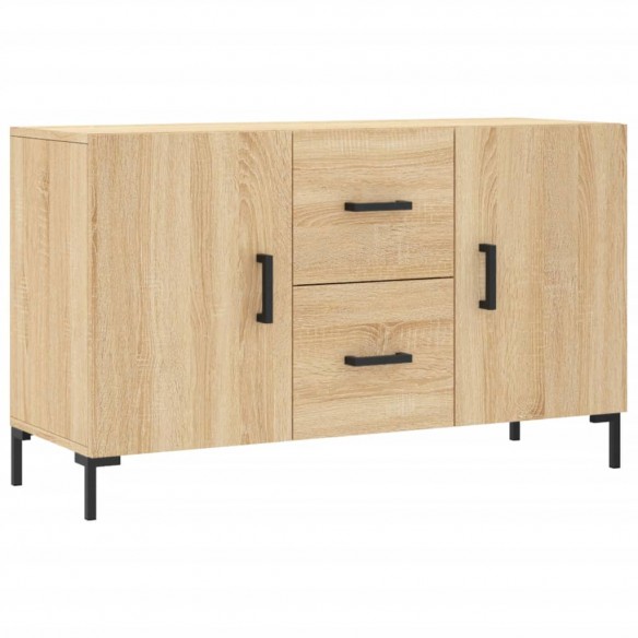 Buffet chêne sonoma 100x36x60 cm bois d'ingénierie