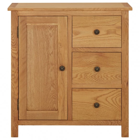 Armoire 70x35x75 cm Bois de chêne massif