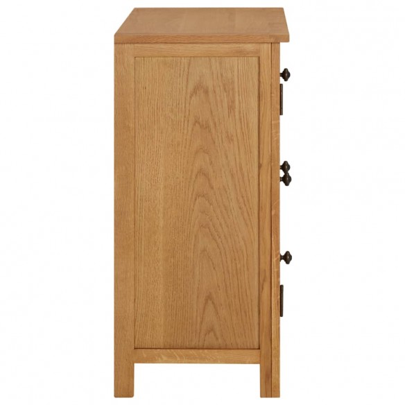 Armoire 70x35x75 cm Bois de chêne massif