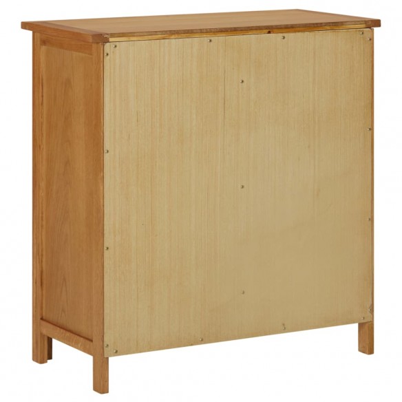 Armoire 70x35x75 cm Bois de chêne massif