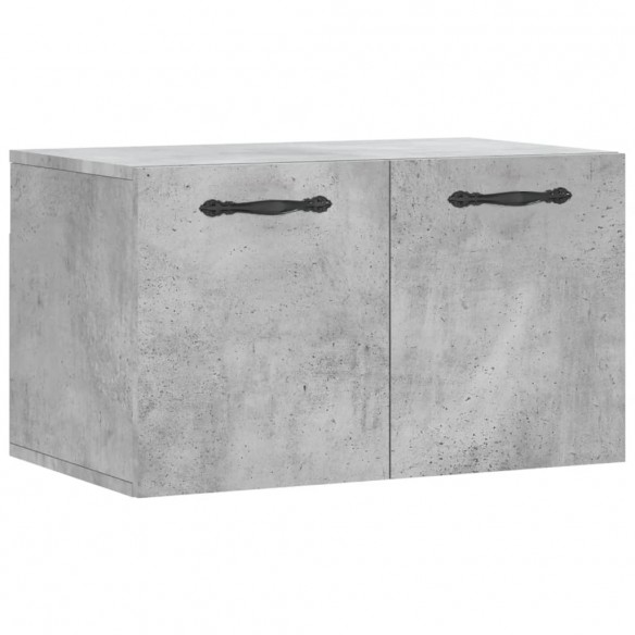 Armoire murale Gris béton 60x36,5x35 cm Bois d'ingénierie