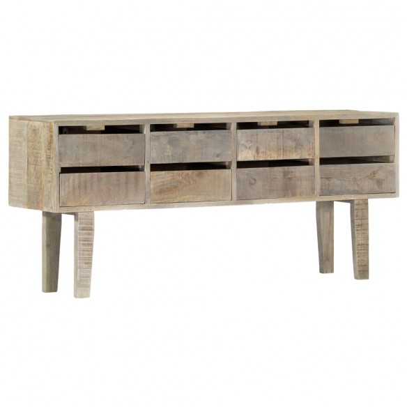 Buffet 140 x 30 x 60 cm Bois de manguier massif