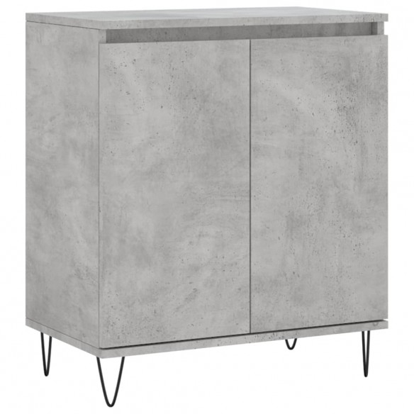 Buffet Gris béton 60x35x70 cm Bois d'ingénierie